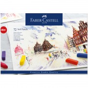 Пастель Faber-Castell "Soft pastels", 72 цв., мини, картон. упак.