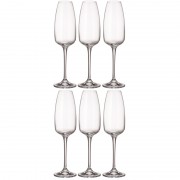 Набор бокалов для шампанского ANSER, 290 мл 6 шт