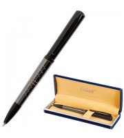 Ручка подарочная шариковая GALANT PUNCTUM, корпус черн/оруж.мет., детали черн., 0,7мм, синяя