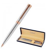Ручка подарочная шариковая GALANT ESQUISSE, корпус серебр., детали роз.золото, 0,7мм, синяя