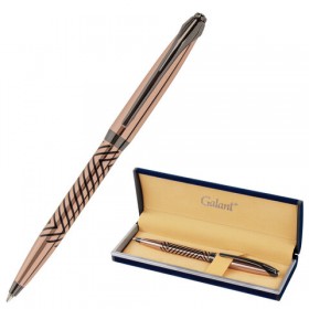Ручка подарочная шариковая GALANT DECORO, корпус роз.золото, детали оруж.мет., 0,7мм, синяя