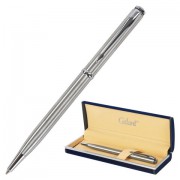 Ручка подарочная шариковая GALANT Arrow Chrome, корпус серебр., хром.детали, 0,7мм, синяя