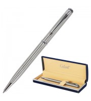 Ручка подарочная шариковая GALANT Arrow Chrome, корпус серебр., хром.детали, 0,7мм, синяя