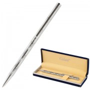 Ручка подарочная шариковая GALANT ASTRON SILVER, корпус серебр., детали хром, 0,7мм, синяя
