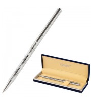 Ручка подарочная шариковая GALANT ASTRON SILVER, корпус серебр., детали хром, 0,7мм, синяя