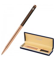 Ручка подарочная шариковая GALANT ASTRON, корпус черн. с золот, детали золот., 0,7мм, синяя