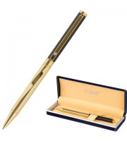 Ручка подарочная шариковая GALANT ALLUSION, корпус черн/золот., детали золот., 0,7мм, синяя