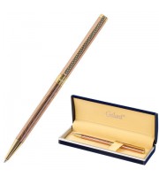 Ручка подарочная шариковая GALANT ASTRON GOLD, корпус роз.зол., детали золот., 0,7мм, синяя