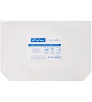 Одноразовые бумажные покрытия на унитаз OfficeClean Professional (V1), 36,5*42см, 250шт., белые