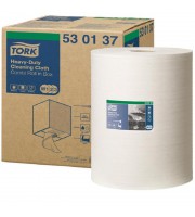 Нетканый материал повышенной прочности для уборки Tork W1/W2/W3 (белый, 106 метров в рулоне)