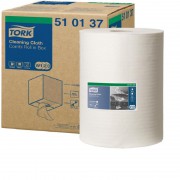 Нетканый материал повышенной прочности для уборки Tork W1/W2/W3 (белый, 152 метра в рулоне)