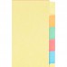 Разделитель листов картонный Attache А4 12 листов по цветам (210x297 мм)