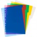 Разделитель листов пластиковый Attache Economy А4 12 листов по цветам (210x295 мм)