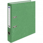 Папка-регистратор OfficeSpace 50мм, мрамор, зеленая
