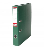 Папка-регистратор Berlingo "Standard", 50мм, бумвинил, с карманом на корешке, зеленая