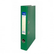 Папка-регистратор А4 Classic, снаружи полипропилен, изнутри бумага, 70-80мм, зеленый