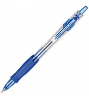 Ручка гелевая автоматическая Attache Wizard синяя (толщина линии 0.5 мм)