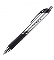 Ручка гелевая автоматическая Attache Selection Galaxy черная (толщина линии 0.5 мм)