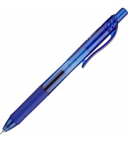 Ручка гелевая автоматическая Pentel EnerGel синяя (толщина линии 0.25 мм)