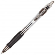 Ручка гелевая автоматическая Attache Wizard черная (толщина линии 0.5 мм)