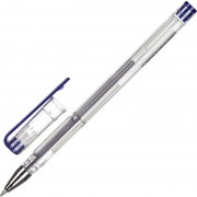 Ручка гелевая неавтоматическая Attache Omega синяя (толщина линии 0.3-0.5 мм)
