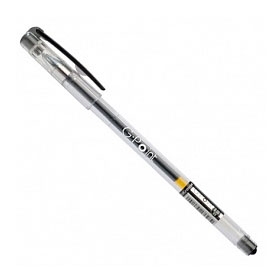 Ручка гелевая ERICH KRAUSE G-Poind, прозрачный корпус, черный