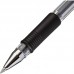 Ручка гелевая неавтоматическая Crown HJR-500R черная (толщина линии 0.5 мм)