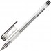 Ручка гелевая неавтоматическая Attache Omega черная ( толщина линии 0.3-0.5 мм)