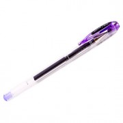 Ручка гелевая UNI Signo UM-120 AC, 0,7мм, корпус прозрачный, фиолетовый