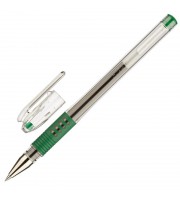 Ручка гелевая неавтоматическая Pilot BLGP-G1-5 зеленая (толщина линии 0.3 мм)