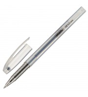 Ручка гелевая неавтоматическая Attache Ice черная (толщина линии 0.5 мм)