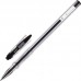 Ручка гелевая неавтоматическая Attache City черная (толщина линии 0.5 мм)