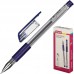 Ручка гелевая неавтоматическая Attache Gelios-030 синяя (толщина линии 0.5 мм)