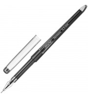 Ручка гелевая неавтоматическая Attache Harmony черная (толщина линии 0.5 мм)