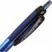Ручка шариковая автоматическая Uni Jetstream SXN-101-07 синяя (толщина линии 0.35 мм)