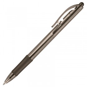 Ручка шариковая автоматическая Pentel BK417-A черная (толщина линии 0,27 мм)