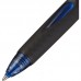 Ручка шариковая автоматическая Uni Eco Powertank SN-220 синяя (толщина линии 0.4 мм)