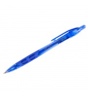Ручка шариковая автоматическая ERICH KRAUSE XR-30, с резин. держателем, синий