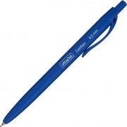 Ручка шариковая автоматическая Attache Comfort синяя корпус soft touch (толщина линии 0.5 мм)