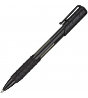Ручка шариковая автоматическая Kores K6 черная (толщина линии 0.5 мм)