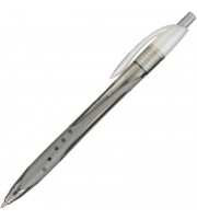 Ручка шариковая автоматическая Attache Ultima Supergrip черная (толщина линии 0.5 мм)