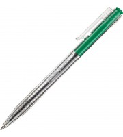 Ручка шариковая автоматическая Attache Bo-bo зеленая (толщина линии 0.5 мм)