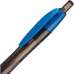 Ручка шариковая автоматическая в ассортименте Attache Selection Genious синяя (толщина линии 0.5 мм ...