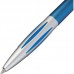 Ручка шариковая автоматическая Attache Exotic синяя (толщина линии 0.5 мм)