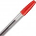 Ручка шариковая неавтоматическая Attache Economy Elementary красная (толщина линии 0.5 мм)