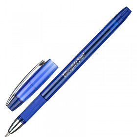 Ручка шариковая неавтоматическая Unomax (Unimax) Ultra Glide Steel синяя (толщина линии 0.8 мм)
