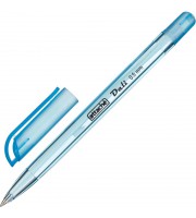 Ручка шариковая неавтоматическая Attache Deli синяя (толщина линии 0.5 мм)