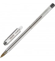 Ручка шариковая неавтоматическая Attache Classic черная (толщина линии 0.7 мм)