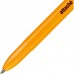 Ручка шариковая неавтоматическая Attache Economy синяя (оранжевый корпус, толщина линии 0.5 мм)