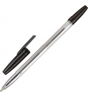 Ручка шариковая неавтоматическая Attache Economy Elementary черная (толщина линии 0.5 мм)